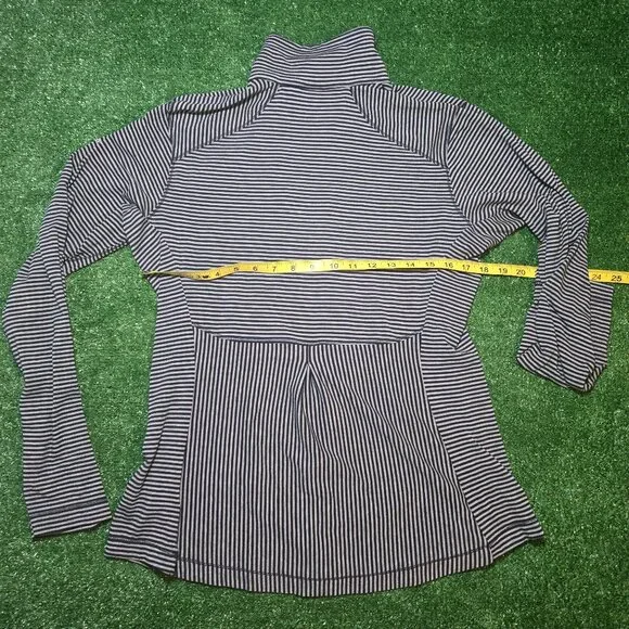 MLB Cleveland Guardians Columbia striped half-zip long sleeve shirt - Picture 5 of 6